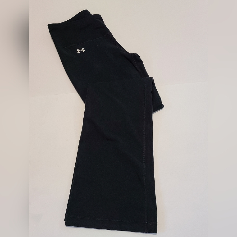 Under Armour Boot Cut Yoga Pants Joggers Track Pants Black Size Small